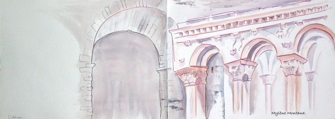 L'intérieur du prieuré