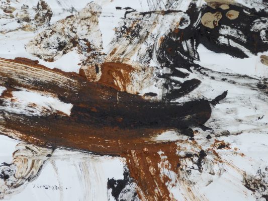 Terre sur papier.