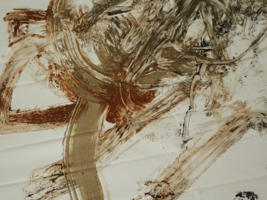 Terre sur papier.