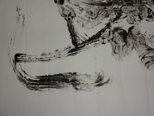 Terre sur papier.