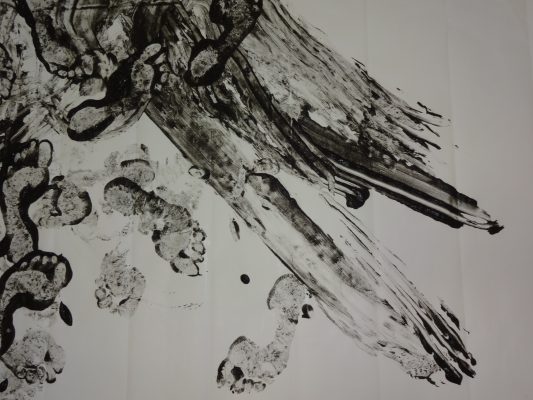 Terre sur papier.