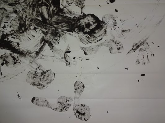 Terre sur papier.