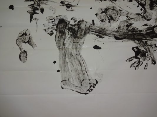 Terre sur papier.