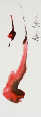 Aquarelle sur papier.