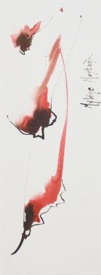Aquarelle sur papier.