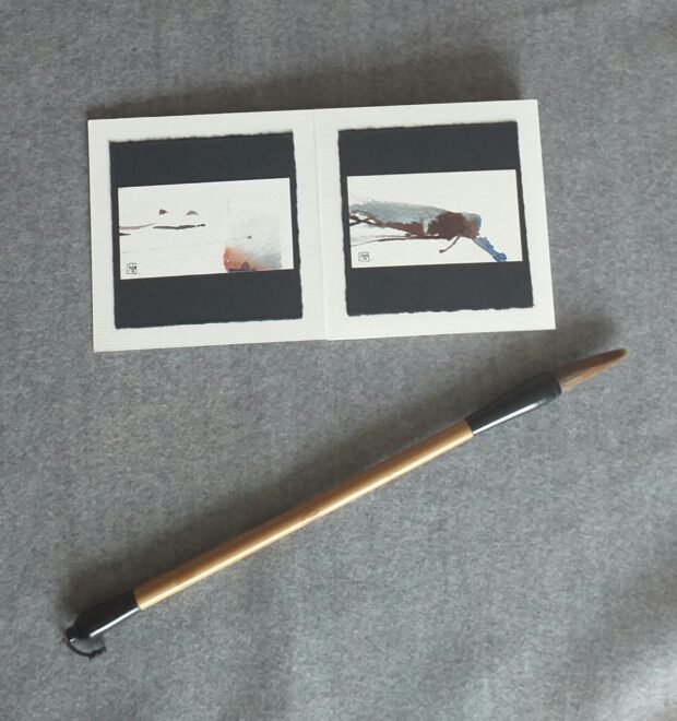 <br>Trace d'aquarelle